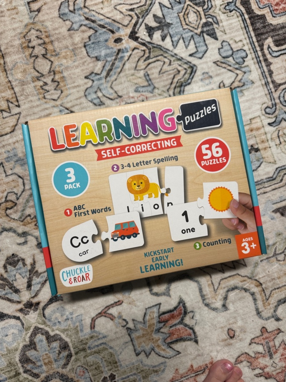 Learning Puzzles - Self-Correcting 56-Piece Set (Blue)